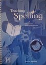Teaching Spelling the Resource Book