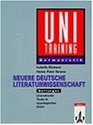 UniTraining Neuere Deutsche Literaturwissenschaft Gattungen  Literarische Texte in typologischer Sicht