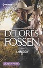 Landon (Lawmen of Silver Creek Ranch, Bk 9) (Harlequin Intrigue, No 1671) (Larger Print)