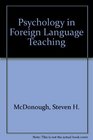 Psychology in Foreign Language Teaching
