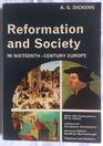 Reformation and Society in SixteenthCentury Europe