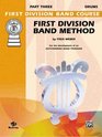 First Division Band Method Part 3 Drums