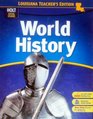 Holt Social Studies  World History  Louisiana Teacher's Edition  6th Grade