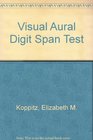 Visual Aural Digit Span Test Vads Test