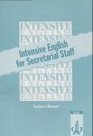 Intensive English for Secretarial Staff Trainer's Manual