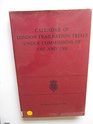 Calendar of London Trailbaston Trials Under Commissions of 1305 and 1306