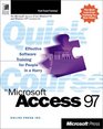 Quick Course  in Microsoft  Access 97