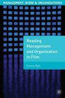 Management Organisations and Film Management Work and Organisations