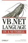 VBNET Language in a Nutshell