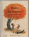 Poetry for Autumn