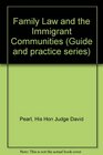 Family law and the immigrant communities