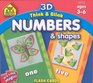 3D Think  Blink Numbers  Shapes Flash Cards