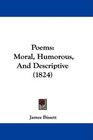 Poems Moral Humorous And Descriptive