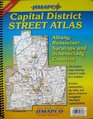 Jimapco Capaital District Street Atlas Albany Rensselaer Saratoga and Schenectady Counties  150 detailed maps showing streets  roads in 4 counties  Includes communities zip codes and