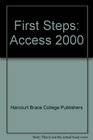 First Steps Access 2000