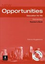 Opportunities NE Elementary Teacher's Book Pack