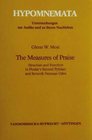 Measures of Praise Structure and Function in Pindar's Second Pythian and Seventh Nemean Odes