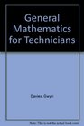 General Mathematics for Technicians
