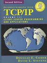 Internetworking With Tcp/Ip ClientServer Programming and Applications Bsd Socket Version