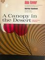 A canopy in the desert Selected poems