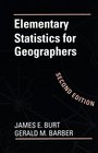 Elementary Statistics for Geographers Second Edition