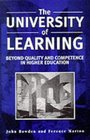 The University of Learning  Beyond Quality and Competence