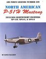 P51H Mustang Includes Lightweight Fighters XP51F XP51G XP51J