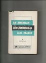American Constitutional Law Reader