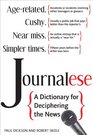 Journalese A Dictionary for Deciphering the News