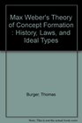 Max Weber's theory of concept formation History laws and ideal types