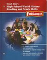 High School World History Reading and Study Foldables