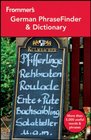 Frommer's German PhraseFinder  Dictionary