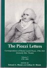 The Piozzi Letters Correspondence of Hester Lynch Piozzi 17841821