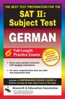 SAT II Subject Test German   The Best Test Preparation for the SAT II