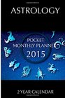 Astrology Pocket Monthly Planner 2015 2 Year Calendar