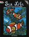 Dover Publications Stained Glass Color Book Sea Life