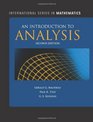 An Introduction to Analysis