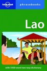 Lao Lonely Planet Phrasebook