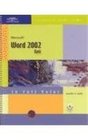 Course Guide Microsoft Word 2002 Illustrated BASIC