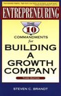 Entrepreneuring 10 Commandments for Building a Growth Company