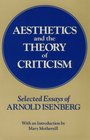 Aesthetics and the Theory of Criticism  Selected Essays of Arnold Isenberg