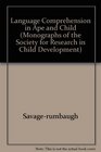 Language Comprehension in Ape and Child