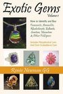 Exotic Gems How to Identify and Buy Tanzanite Ammolite Rhodochrosite Zultanite Sunstone Moonstone  Other Feldspars