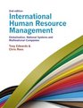 International Human Resource Management Globalization National Systems and Multinational Companies