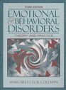 Emotional and Behavioral Disorders Theory and Practice