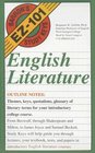 Barron's Ez 101 Study Keys English Literature