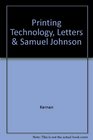 Printing Technology Letters  Samuel Johnson