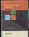 Research and Writing  Strayer University Custom Edition