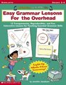 Easy Grammar Lessons For the Overhead