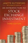 An Introduction to Stock Exchange Investment